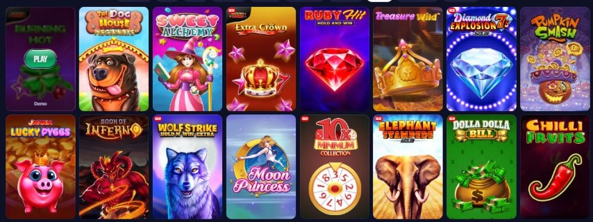 Spela populära slots och casinospel hos Swiper Casino